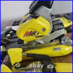 MARKER Skiing Bindings M8.1 Graphite Carving Logic Black Yellow Lot of 13 pc