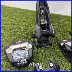MARKER Squire 11 90mm brake GripWalk Compatible Ski Bindings Black Silver