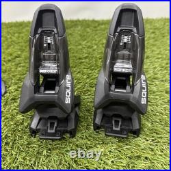 MARKER Squire 11 90mm brake GripWalk Compatible Ski Bindings Black Silver