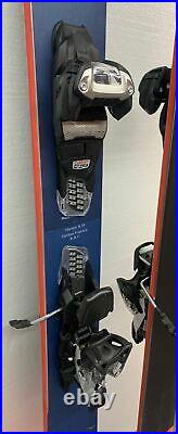 MENS BLIZZARD RUSTLER 10 USED DEMO SKIS With MARKER GRIFFON TCX BINDINGS 188CM