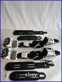 Marker 10.0 Fastrak III Ski Bindings TP System 80mm DIN 3-10 Black White Alpine