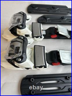 Marker 10.0 Fastrak III Ski Bindings TP System 80mm DIN 3-10 Black White Alpine