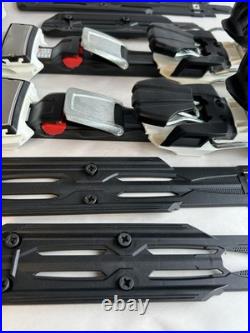 Marker 10.0 Fastrak III Ski Bindings TP System 80mm DIN 3-10 Black White Alpine