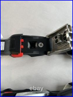 Marker 10.0 Fastrak III Ski Bindings TP System 80mm DIN 3-10 Black White Alpine
