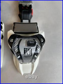 Marker 10.0 Fastrak III Ski Bindings TP System 80mm DIN 3-10 Black White Alpine