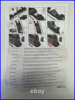 Marker 10.0 Fastrak III Ski Bindings TP System 80mm DIN 3-10 Black White Alpine