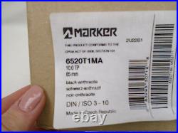 Marker 6520t1ma 10.0 Tp 85mm Black / Gray Ski Bindings