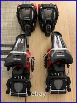 Marker Duke PT 13 Ski Bindings Black Red Silver Adjustable Toe Ramp Unisex