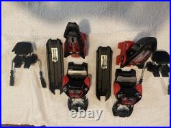 Marker Griffon 13 Ski Bindings, Black/Red, 90mm