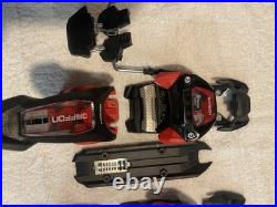Marker Griffon 13 Ski Bindings, Black/Red, 90mm