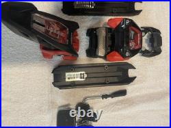 Marker Griffon 13 Ski Bindings, Black/Red, 90mm