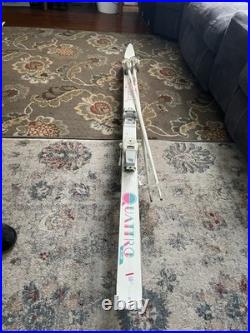 Marker M36 Blizzard Quattro Skis and Poles Used Great Condition With Bindings