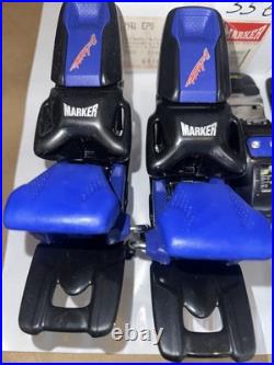 Marker M41 EPS Twincam Ski Bindings Black Blue/Purple DIN 3-11 Germany Open Box