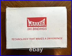 Marker M6.2 Energy Control 14 Black Ski Bindings. NewithVintage, Made In Germany