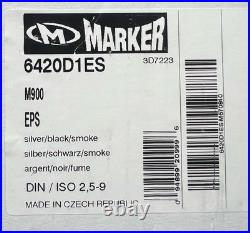 Marker Ski Bindings M900, Silver / Black / Smoke 6420D1ES, DIN / ISO 2.5-9, EPS