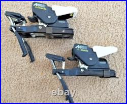 Marker VECS M48 Titanium Racing Ski Bindings Black READ DESC