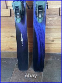 Moment Siren Ski 2025 2026 Marker Squire 11 Binding Skied Once 164 cm 98 mm