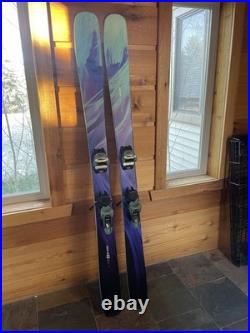 Moment Siren Ski 2025 2026 Marker Squire 11 Binding Skied Once 164 cm 98 mm