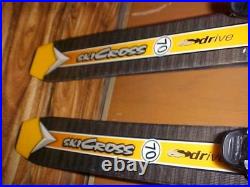 NEW Dynastar SkiCross 70 160 cm Downhill Alpine Skis, Marker 4.2 bindings SDRIVE