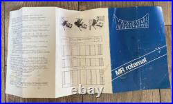 NEW! VINTAGE Ski binding MARKER MR ROTAMAT din 4/10/S NEW! VINTAGE Ski binding MARKER MR ROTAMAT din 4/10/S