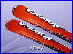 NORDICA Mach 3 SpeedMachine 162cm Carving Skis Marker N0514 Integrated Bindings