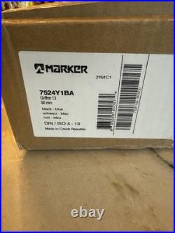 New In Box Marker Griffon 13 90mm Ski Binding Blue/Black 2025