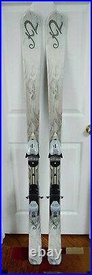New K2 First Luv Skis Size 160 CM With New Marker Bindings