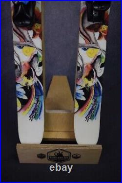 New Line Snow Angel Skis Size 133 CM With Marker Bindings