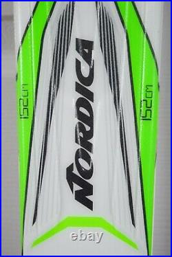 New Nordica Gt 78s Skis Size 152 CM With New Marker Bindings