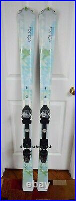New Volkl Essenza Skis Size 153 CM With New Marker Bindings