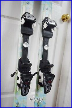 New Volkl Essenza Skis Size 153 CM With New Marker Bindings