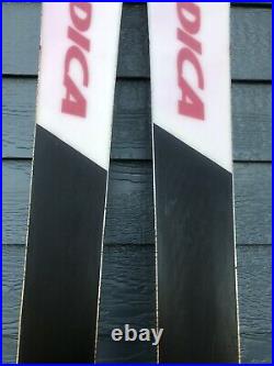 Nordica 155 cm World Cup Slalom Race Skis With Marker Bindings