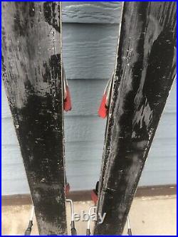 Nordica 156 cm World Cup Slalom Race Skis With Marker Bindings