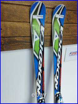 Nordica Dobermann GS 163 cm Ski + Marker 10 Bindings Sport Winter Fun Nordica Dobermann GS 163 cm Ski + Marker 10 Bindings Sport Winter Fun