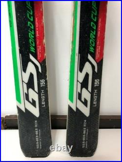 Nordica Dobermann GS J 156 cm Skis + Marker 10 Bindings Winter Fun Snow Sport