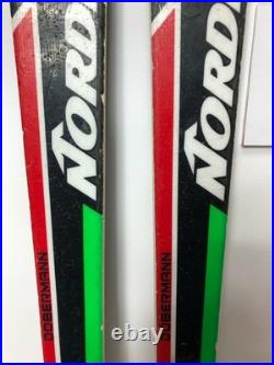 Nordica Dobermann GS J 156 cm Skis + Marker 10 Bindings Winter Fun Snow Sport