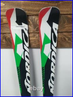 Nordica Dobermann GS J 156 cm Skis + Marker 10 Bindings Winter Fun Snow Sport