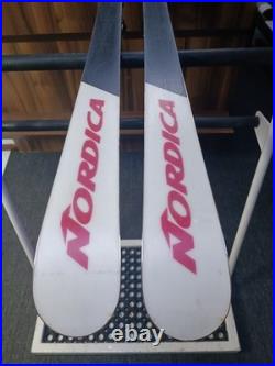 Nordica Dobermann J GS 163 cm Skis + Marker 10 Bindings Winter Fun Snow