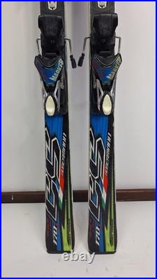 Nordica Dobermann J GS 170 cm Skis + Marker 12 Bindings Winter Fun Snow