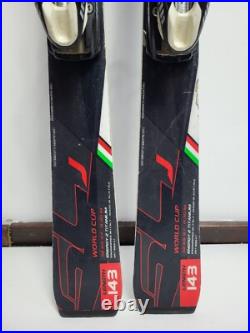 Nordica Dobermann WC SL 143 cm Ski + Marker 10 Bindings Sport Winter Fun