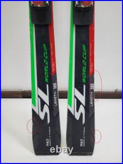 Nordica Dobermann WC SL 165 cm Ski + Marker 16 Bindings Sport Winter Fun Nordica Dobermann WC SL 165 cm Ski + Marker 16 Bindings Sport Winter Fun