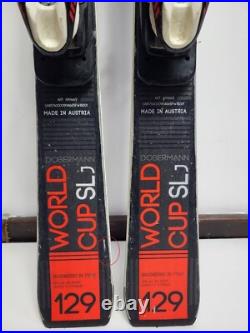 Nordica Dobermann WC SL J 129 cm Ski + Marker 10 Bindings Sport Winter Fun Nordica Dobermann WC SL J 129 cm Ski + Marker 10 Bindings Sport Winter Fun