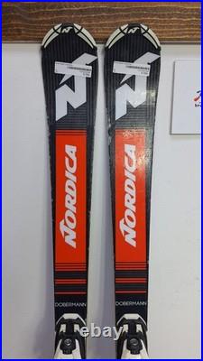 Nordica Dobermann WC SL J 136 cm Ski + Marker 10 Bindings Sport Winter Fun