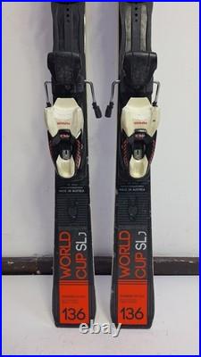 Nordica Dobermann WC SL J 136 cm Ski + Marker 10 Bindings Sport Winter Fun