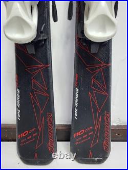 Nordica Fire Arrow 110 cm Ski + Marker 4.5 Bindings Winter Adventure Winter Nordica Fire Arrow 110 cm Ski + Marker 4.5 Bindings Winter Adventure Winter