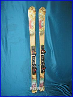 Nordica Hell's Belles women's all mtn skis 170cm with Marker EVO PRO 12 bindings