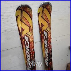 Nordica Skis With spozl bindings marker 160cm 122 74 105 USA made