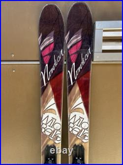 Nordica Wild Belle Women's Skis, 161cm + Marker Squire Adjustable Demo Bindings