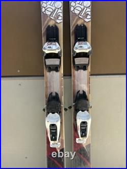 Nordica Wild Belle Women's Skis, 161cm + Marker Squire Adjustable Demo Bindings