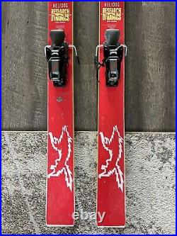 RD Research Dynamics Coyote Helidog 180cm Retro Skis Slovenia With Marker Bindings